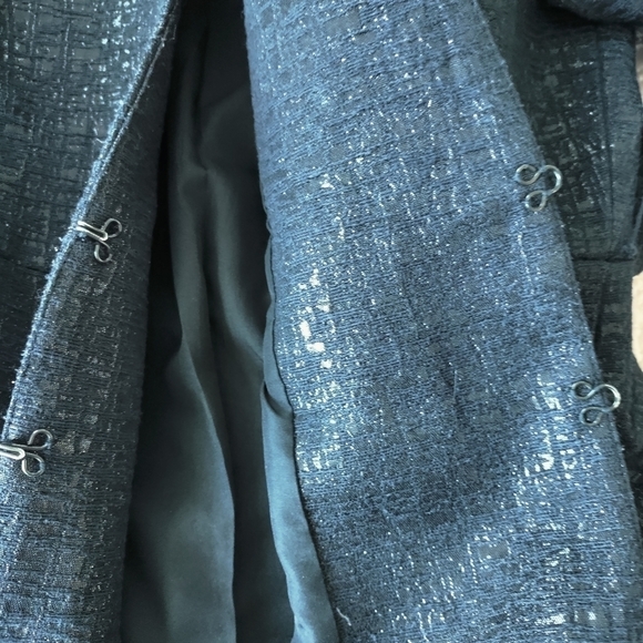 WHITE House Black Market Women's Black blazer jacket size 4 - Picture 6 of 10